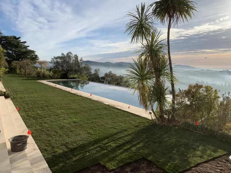 Création de jardin, Mougins, MANZONE