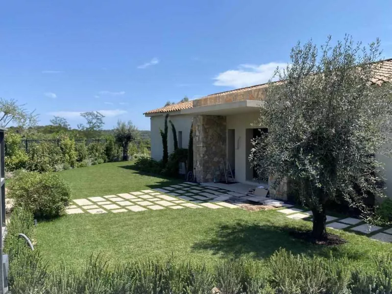 Création de jardin, Mougins, MANZONE