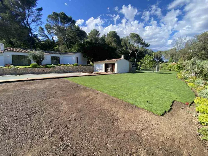 Création de jardin, Mougins, MANZONE