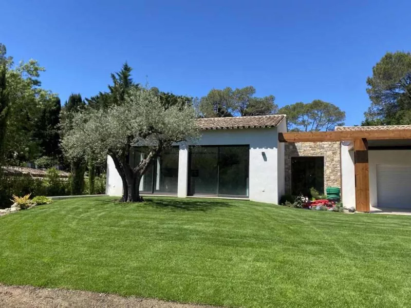 Création de jardin, Mougins, MANZONE