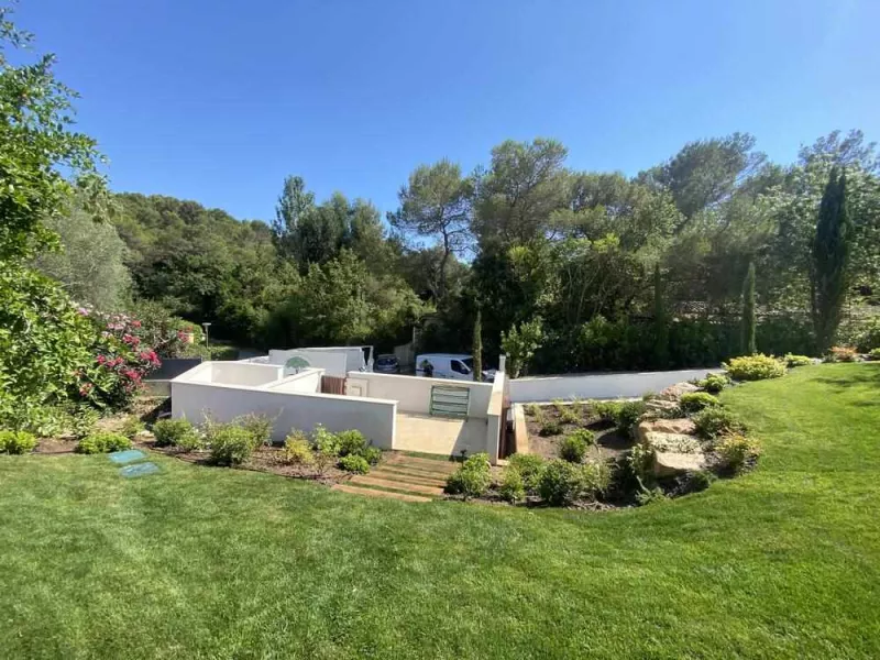 Création de jardin, Mougins, MANZONE
