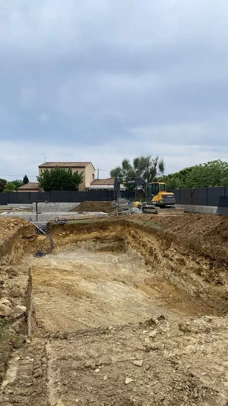 Travaux de terrassement, Mougins, MANZONE