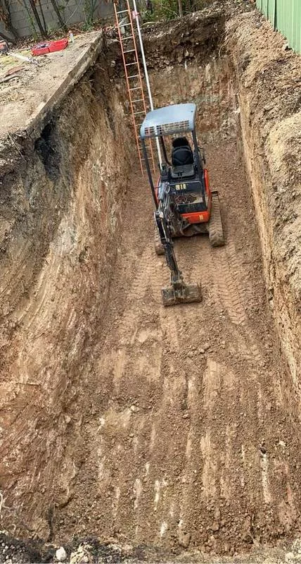 Travaux de terrassement, Mougins, MANZONE